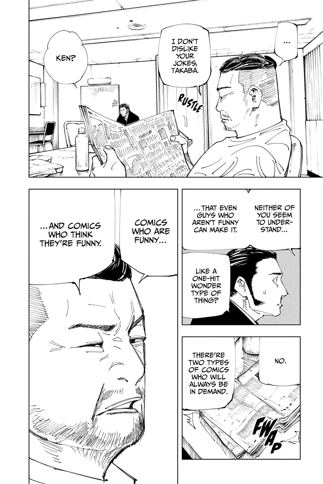 Jujutsu Kaisen Manga Chapter 146 page 18 - About the Culling Game scene