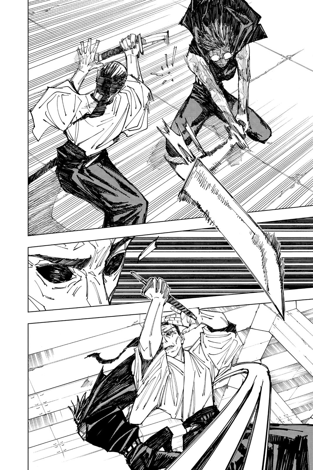 Jujutsu Kaisen Manga Chapter 148 page 16 - Perfect Preparation scene