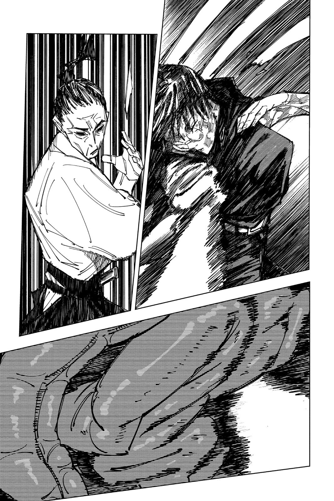 Jujutsu Kaisen Manga Chapter 148 page 17 - Perfect Preparation scene