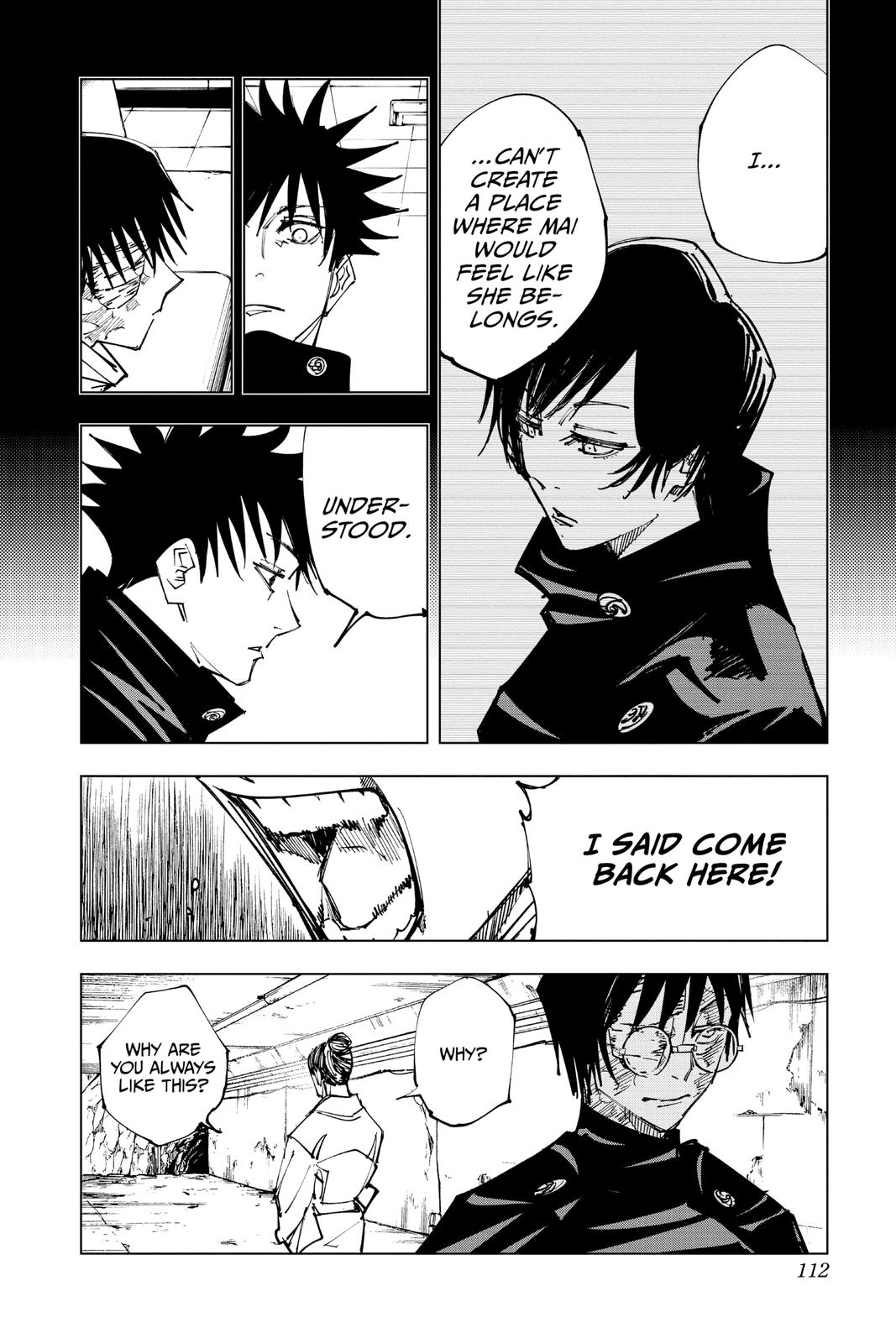 Jujutsu Kaisen Manga Chapter 148 page 6 - Perfect Preparation scene