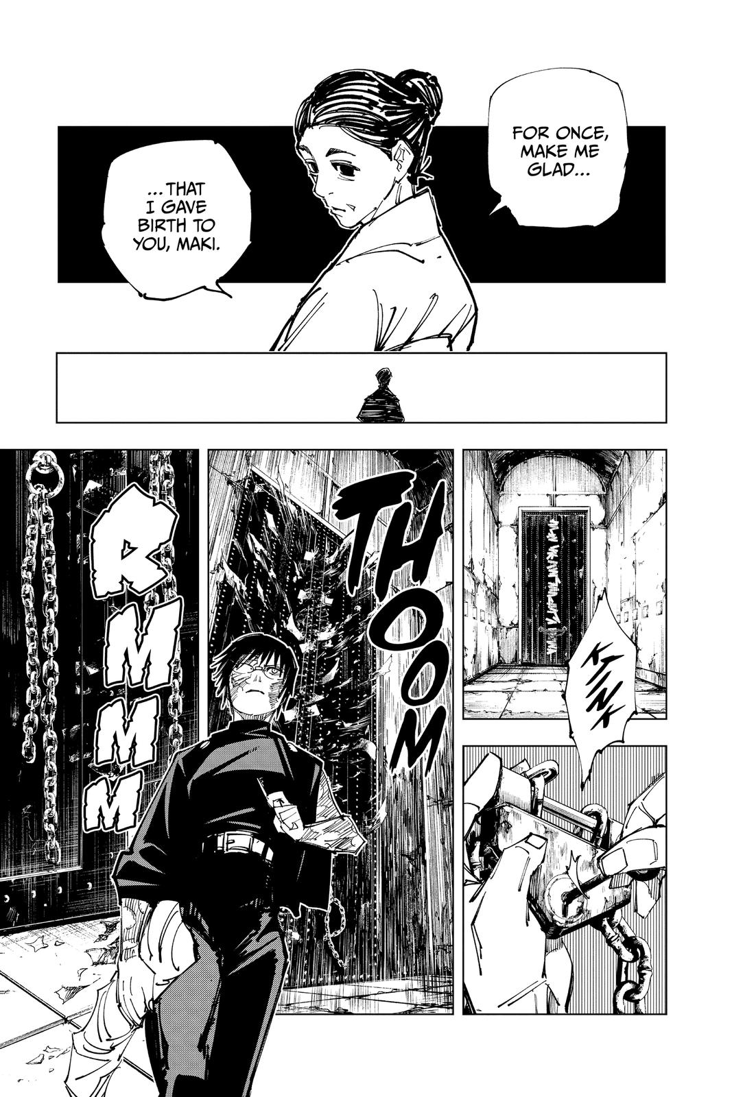 Jujutsu Kaisen Manga Chapter 148 page 7 - Perfect Preparation scene