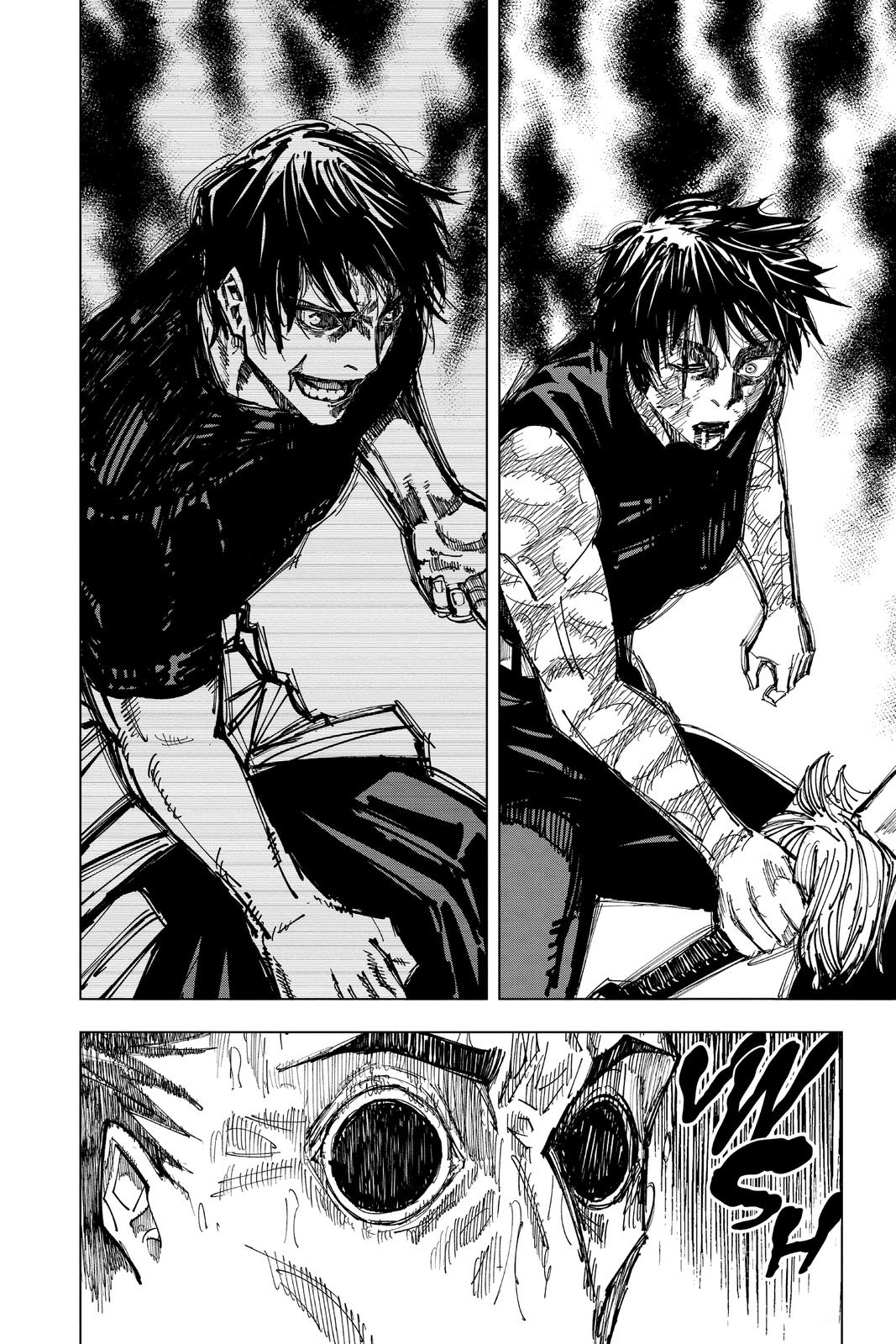 Jujutsu Kaisen Manga Chapter 149 page 16 - Perfect Preparation, Part 2 scene