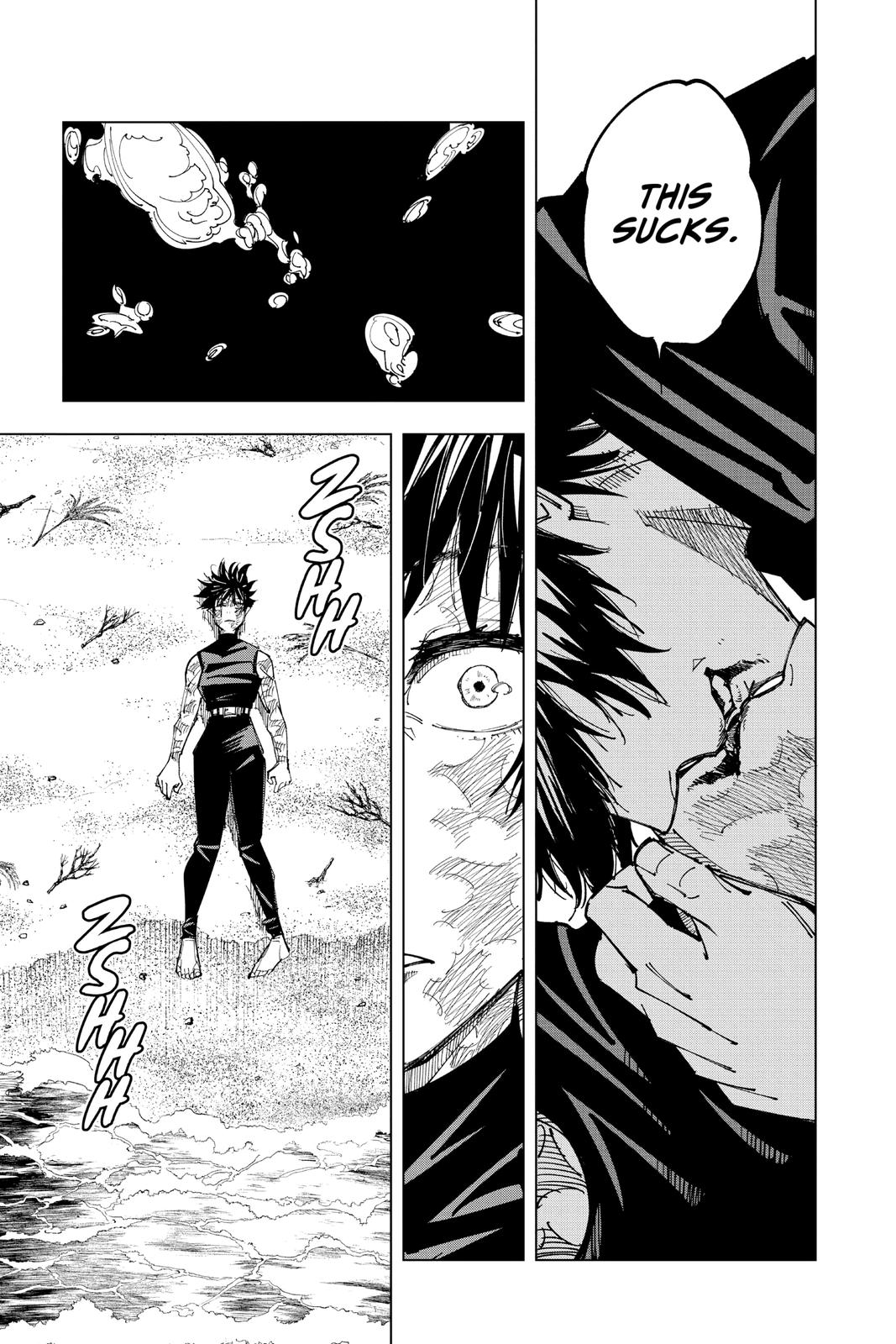 Jujutsu Kaisen Manga Chapter 149 page 7 - Perfect Preparation, Part 2 scene