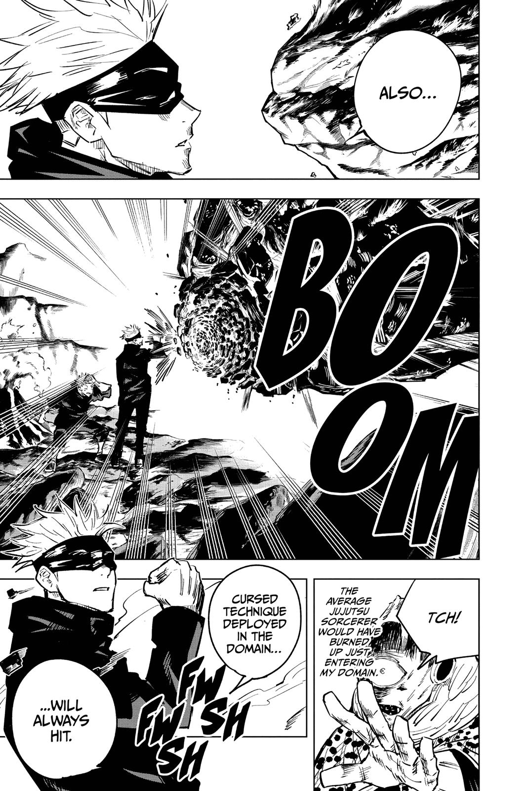 Jujutsu Kaisen Manga Chapter 15 page 10 - Domain scene