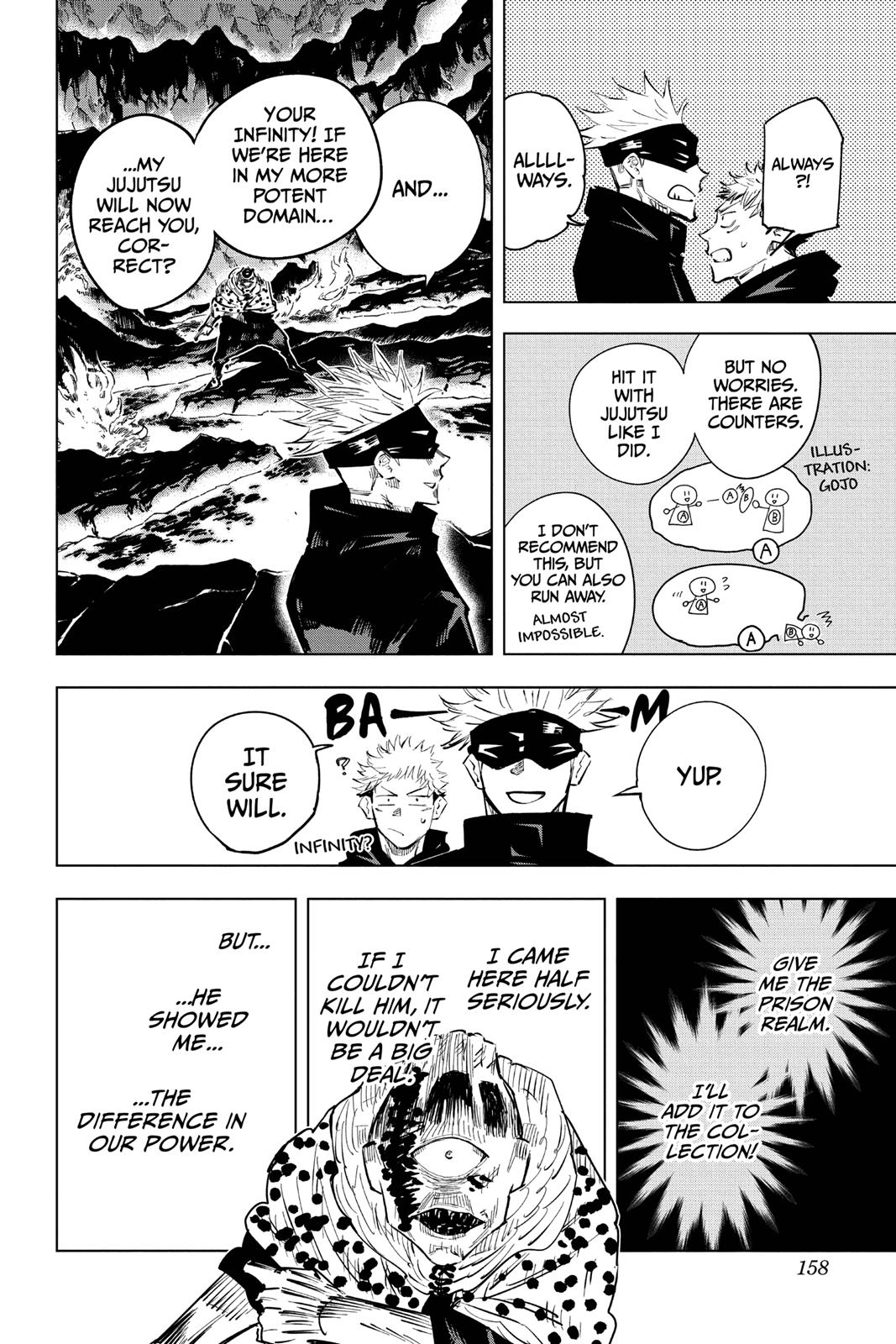 Jujutsu Kaisen Manga Chapter 15 page 11 - Domain scene