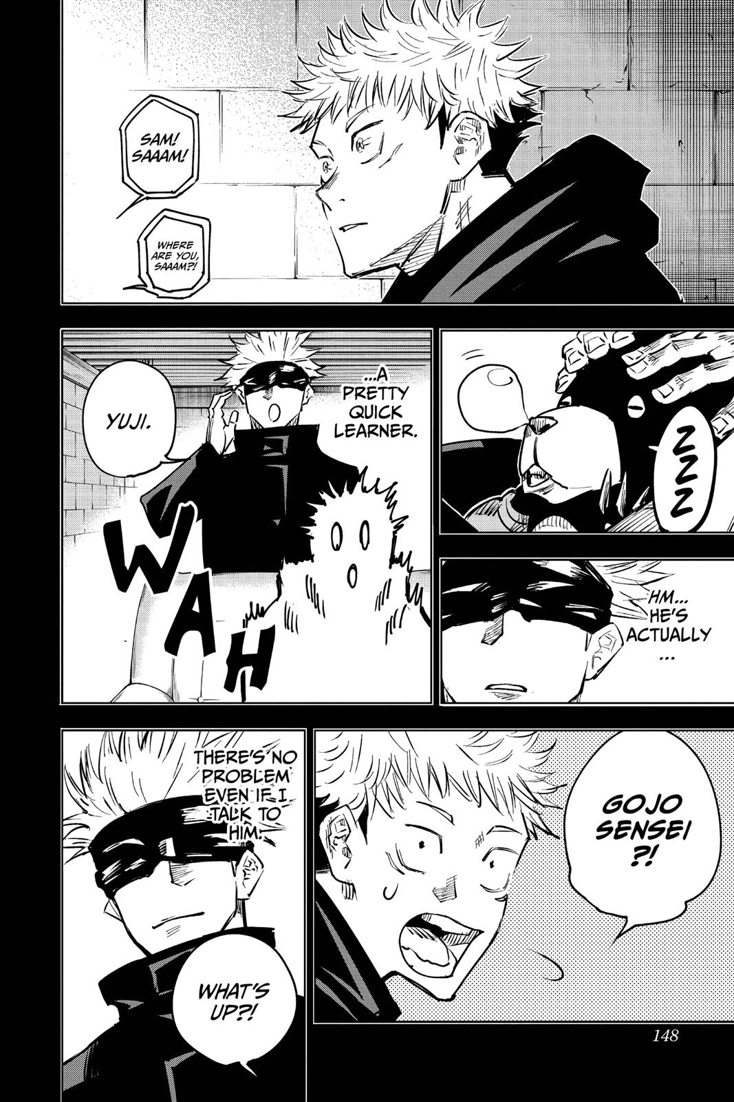 Jujutsu Kaisen Manga Chapter 15 page 2 - Domain scene