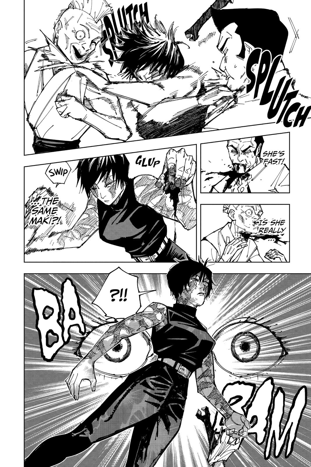 Jujutsu Kaisen Manga Chapter 150 page 16 - Perfect Preparation, Part 3 scene