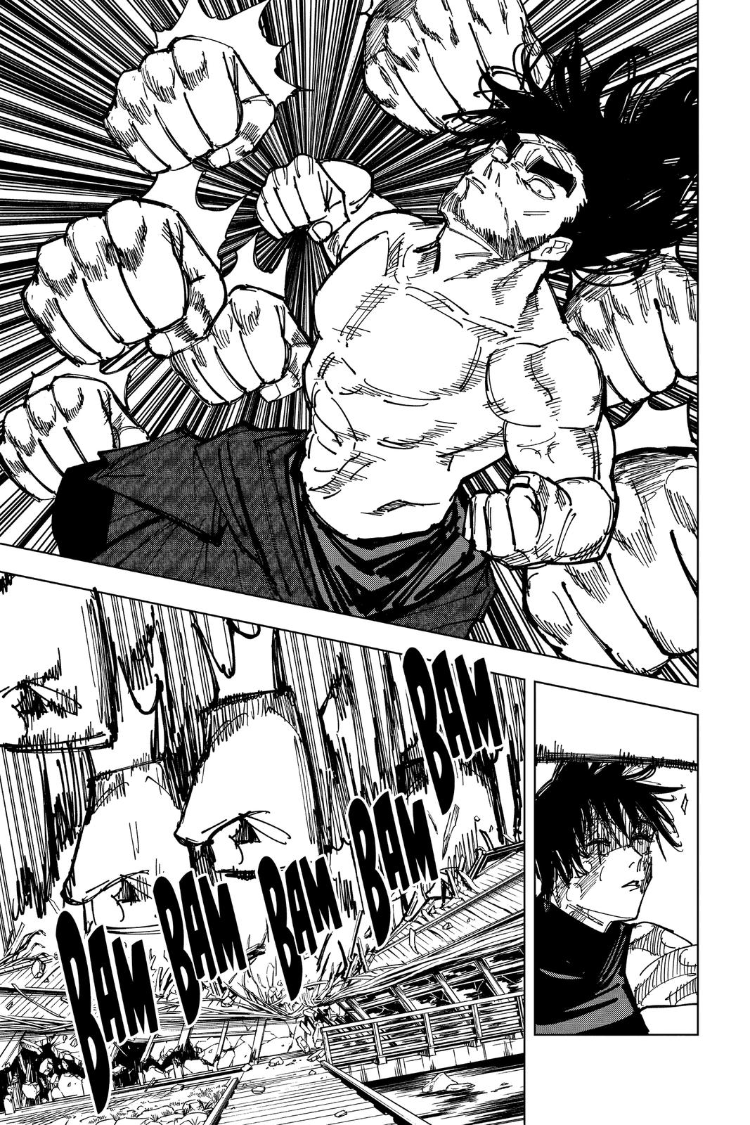 Jujutsu Kaisen Manga Chapter 150 page 19 - Perfect Preparation, Part 3 scene