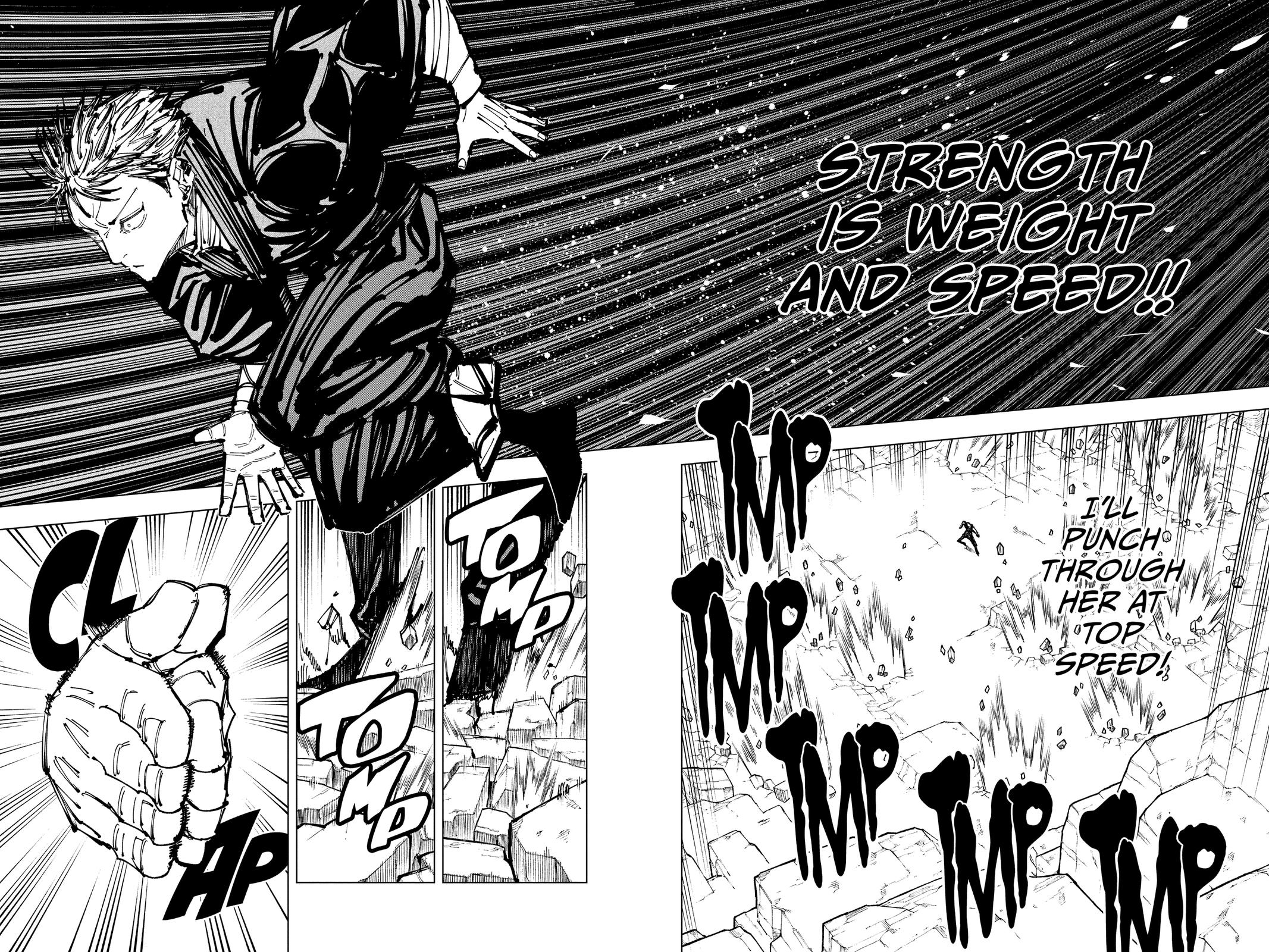 Jujutsu Kaisen Manga Chapter 151 page 11 - Perfect Preparation, Part 4 scene