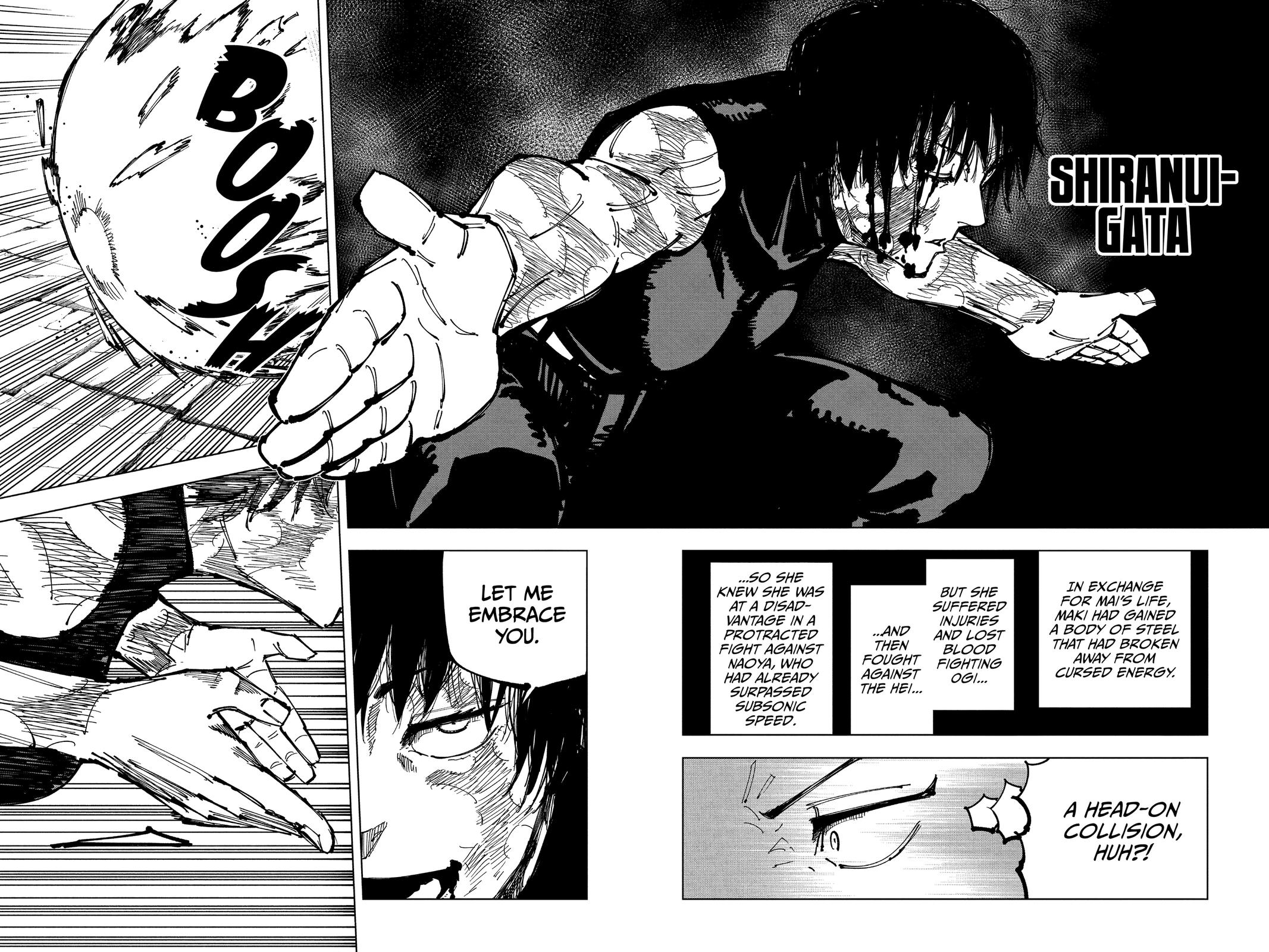 Jujutsu Kaisen Manga Chapter 151 page 12 - Perfect Preparation, Part 4 scene