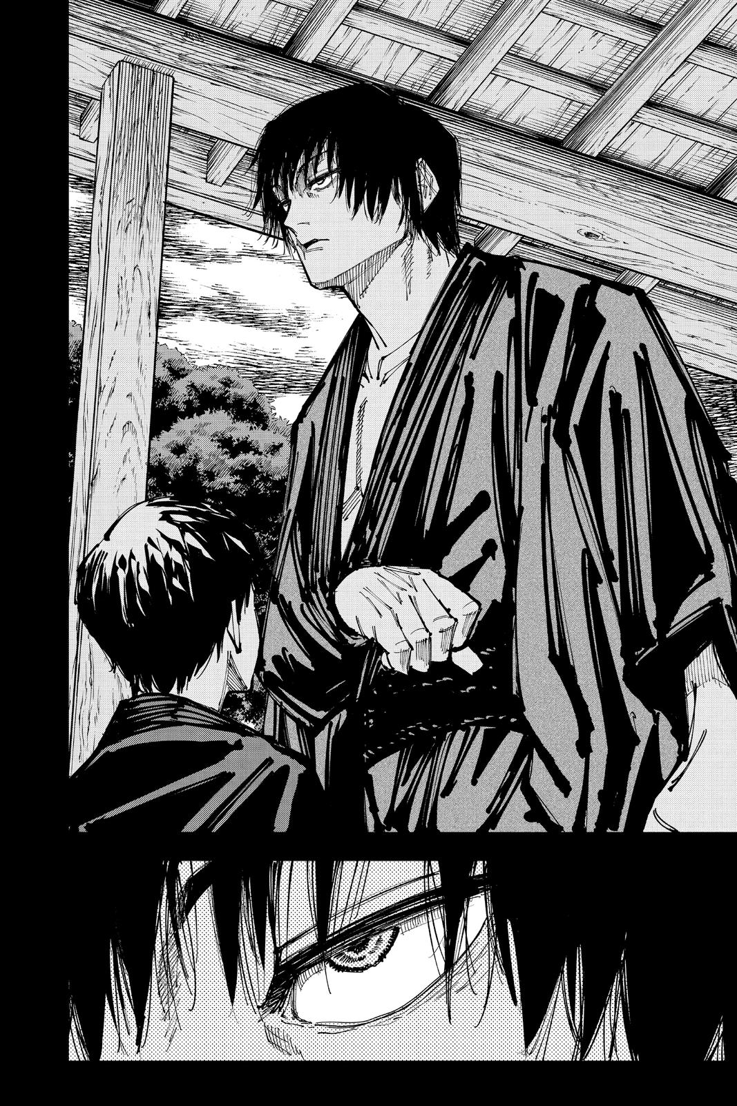 Jujutsu Kaisen Manga Chapter 151 page 2 - Perfect Preparation, Part 4 scene