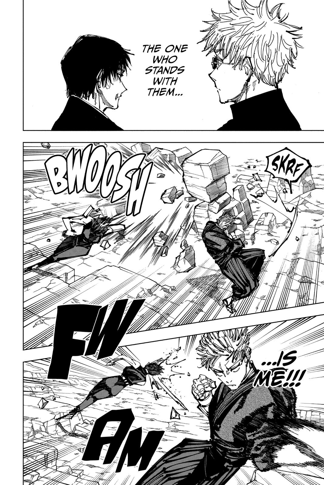 Jujutsu Kaisen Manga Chapter 151 page 9 - Perfect Preparation, Part 4 scene