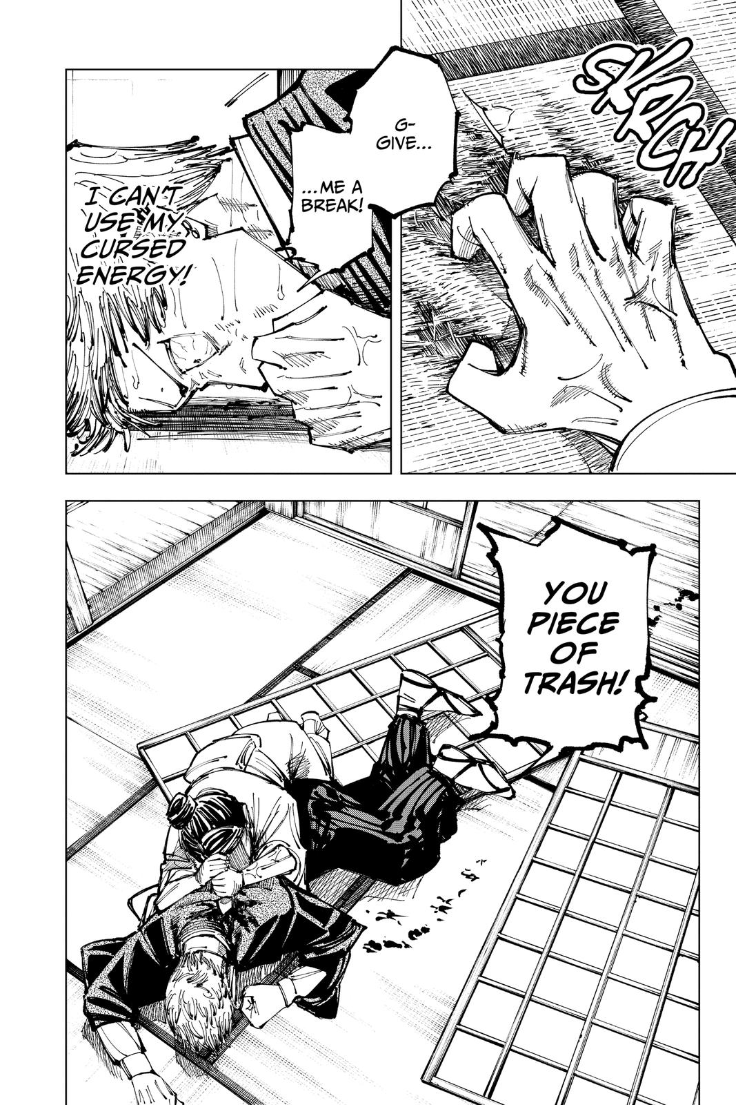 Jujutsu Kaisen Manga Chapter 152 page 6 - Perfect Preparation, Epilogue scene