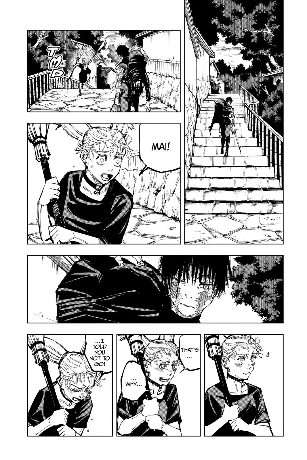 Jujutsu Kaisen Manga Chapter 152 page 8 - Perfect Preparation, Epilogue scene