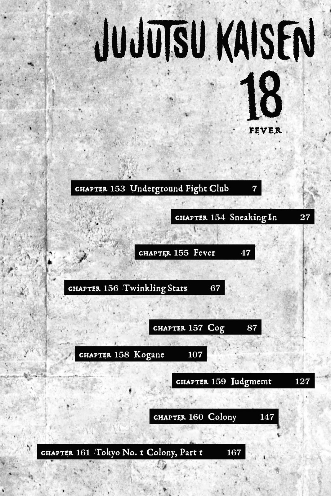 Jujutsu Kaisen Manga Chapter 153 page 6 - Underground Fight Club scene