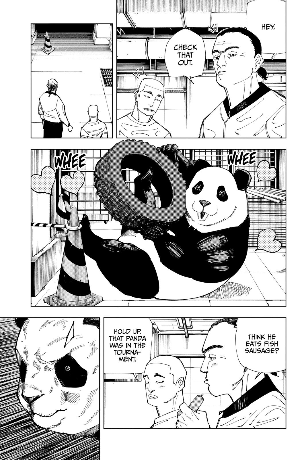 Jujutsu Kaisen Manga Chapter 154 page 9 - Sneaking In scene