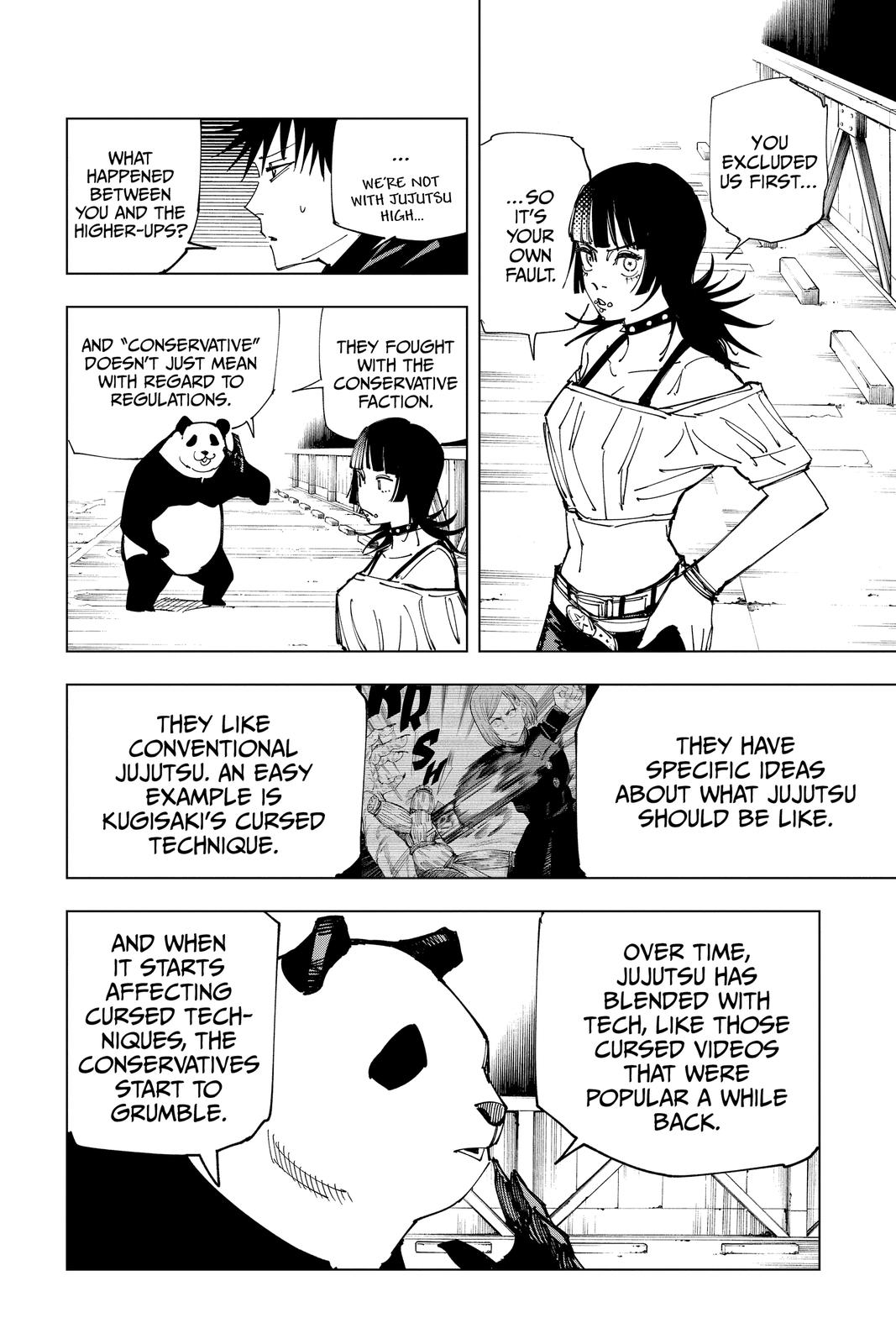 Jujutsu Kaisen Manga Chapter 155 page 16 - Fever scene