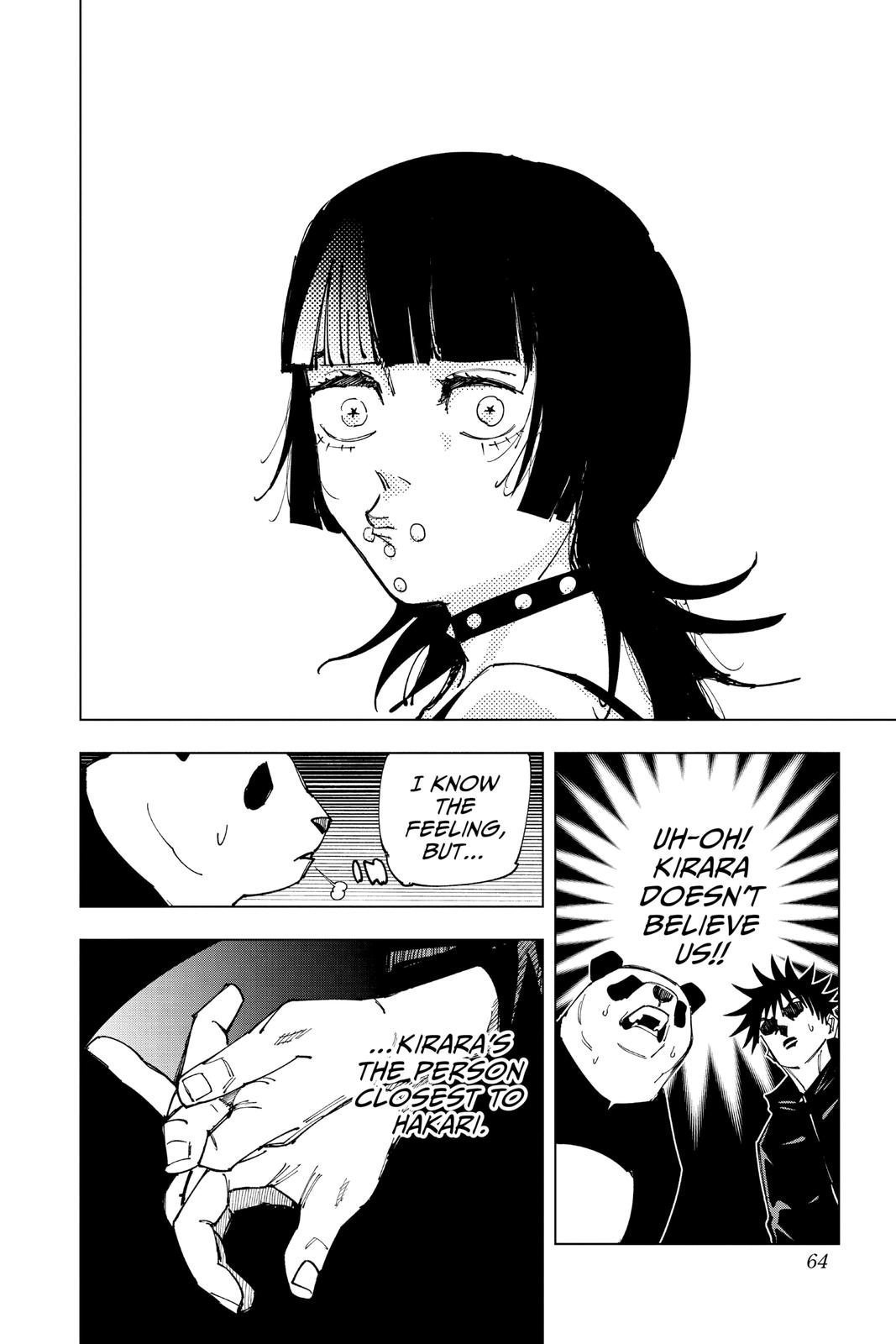 Jujutsu Kaisen Manga Chapter 155 page 18 - Fever scene