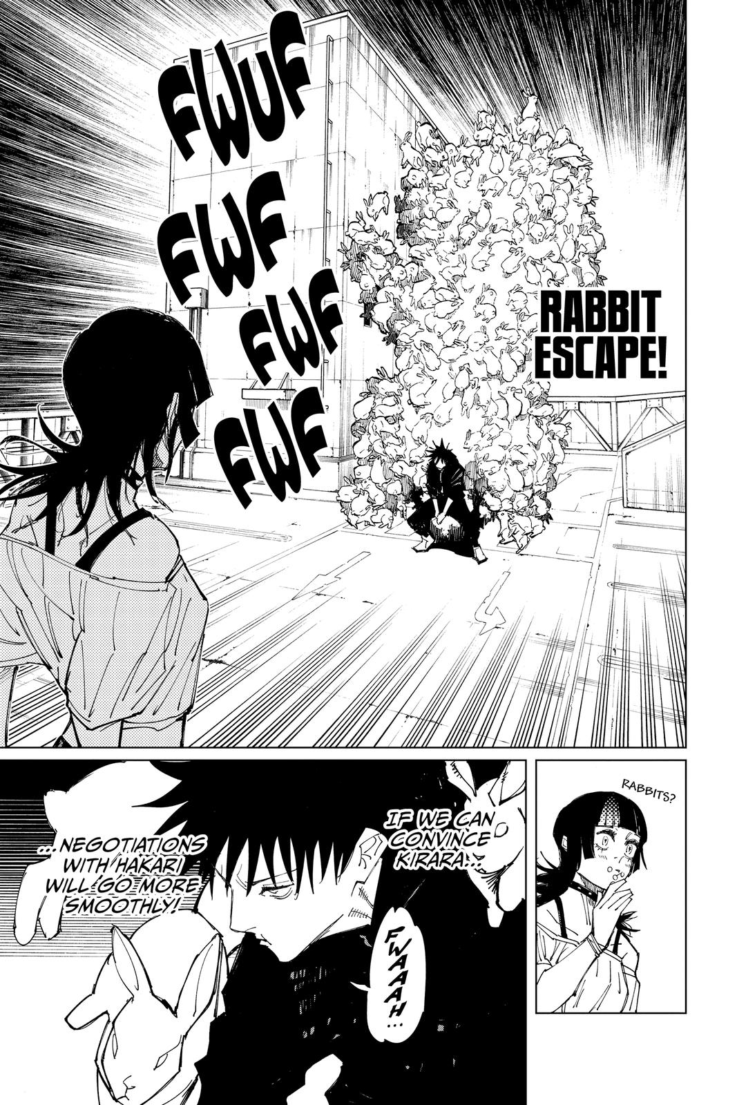 Jujutsu Kaisen Manga Chapter 155 page 19 - Fever scene