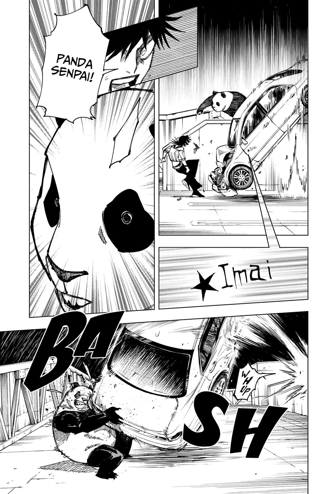 Jujutsu Kaisen Manga Chapter 156 page 11 - Twinkling Stars scene