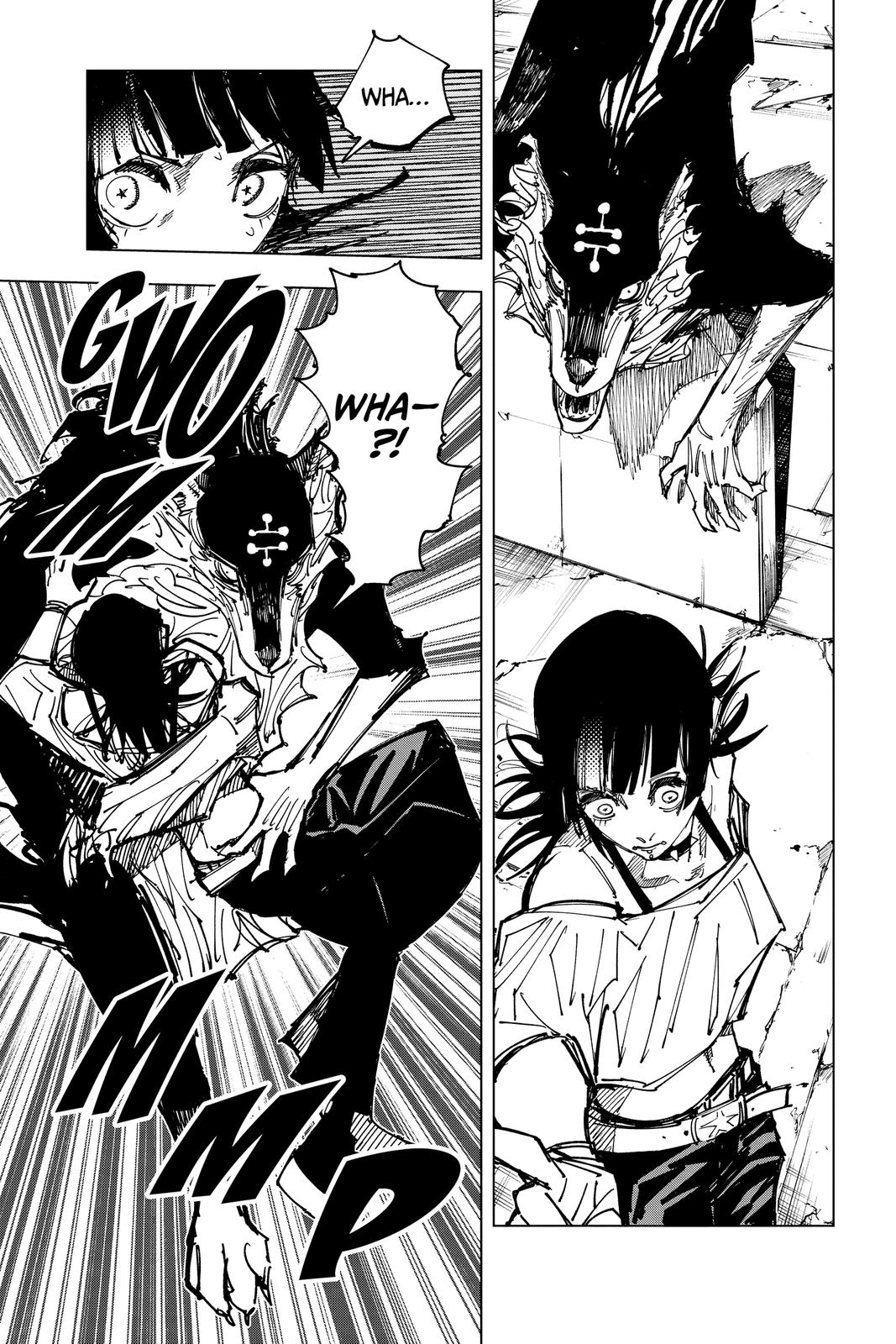 Jujutsu Kaisen Manga Chapter 156 page 17 - Twinkling Stars scene