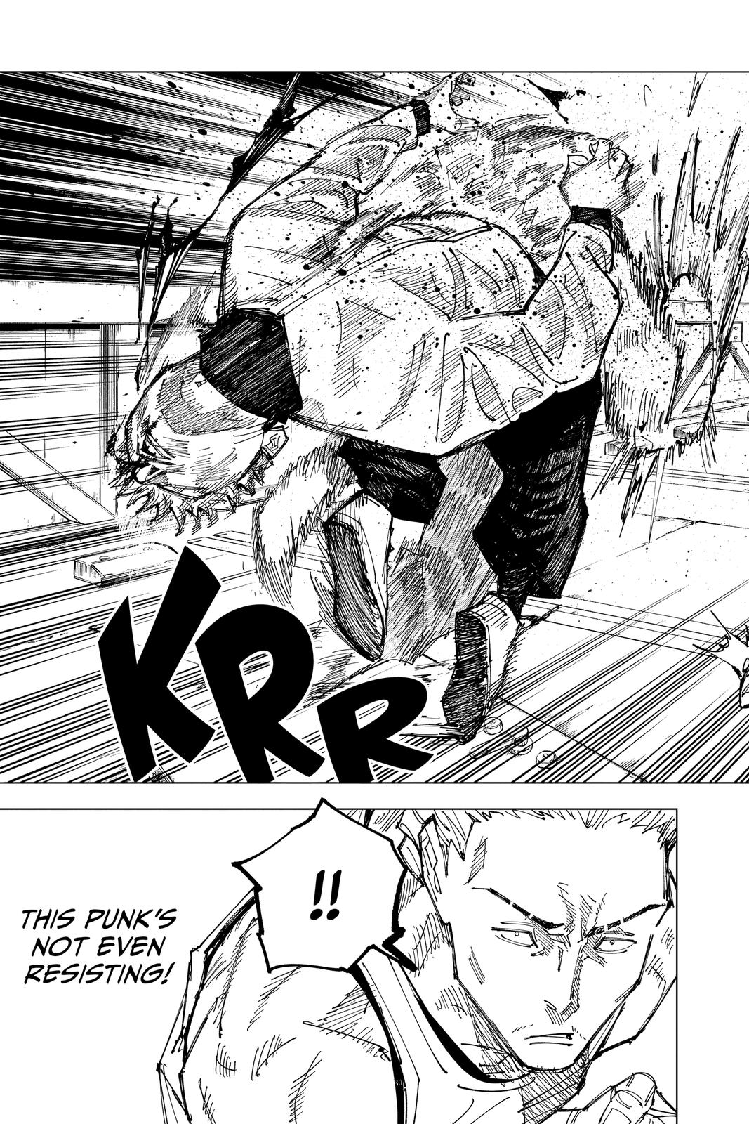 Jujutsu Kaisen Manga Chapter 157 page 7 - Cog scene