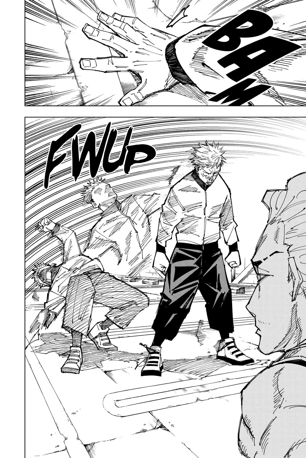 Jujutsu Kaisen Manga Chapter 157 page 8 - Cog scene