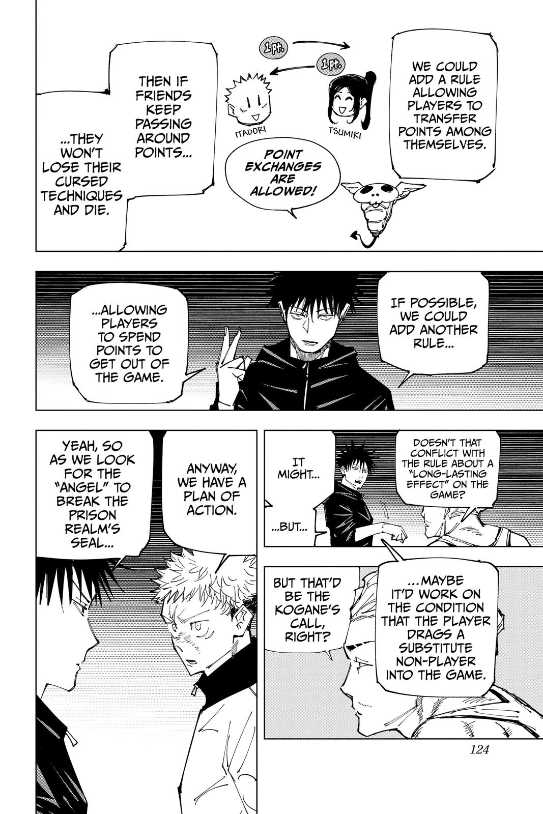 Jujutsu Kaisen Manga Chapter 158 page 18 - Kogane scene