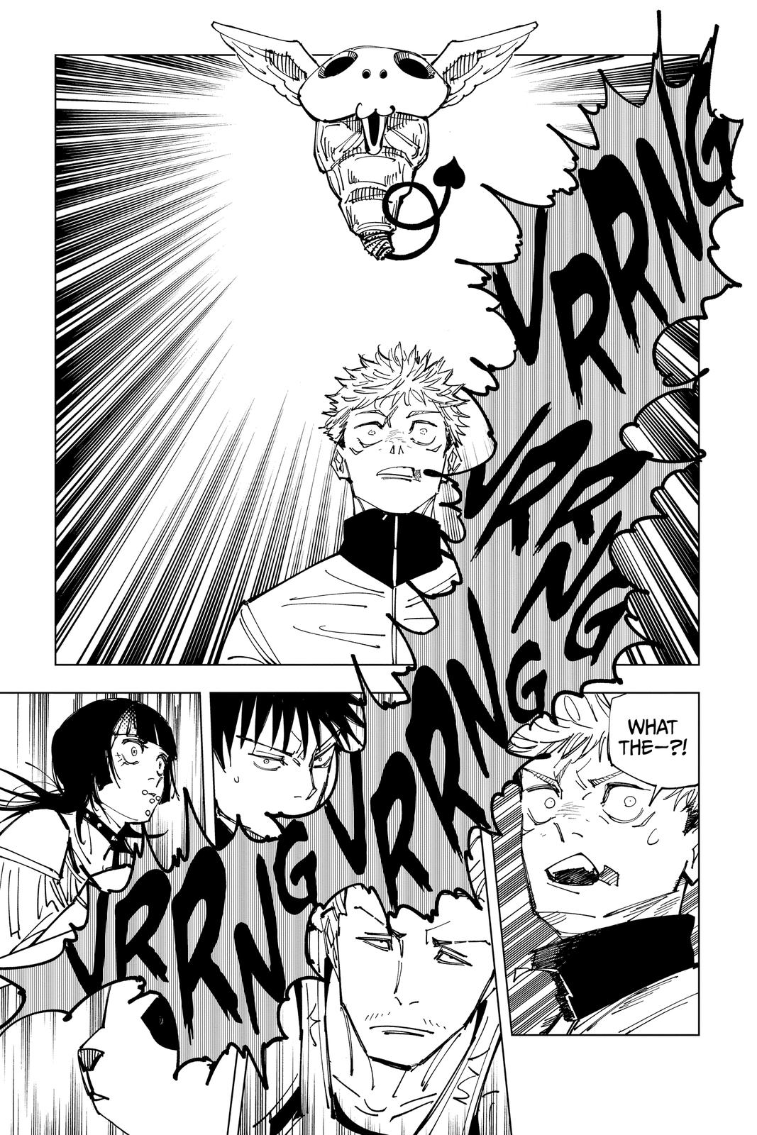 Jujutsu Kaisen Manga Chapter 158 page 5 - Kogane scene