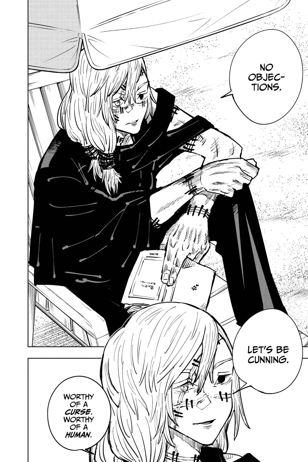 Jujutsu Kaisen Manga Chapter 16 page 13 - Affection scene