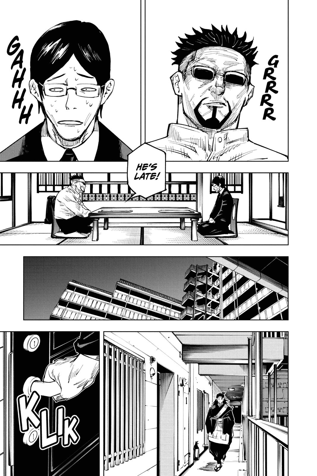 Jujutsu Kaisen Manga Chapter 16 page 9 - Affection scene