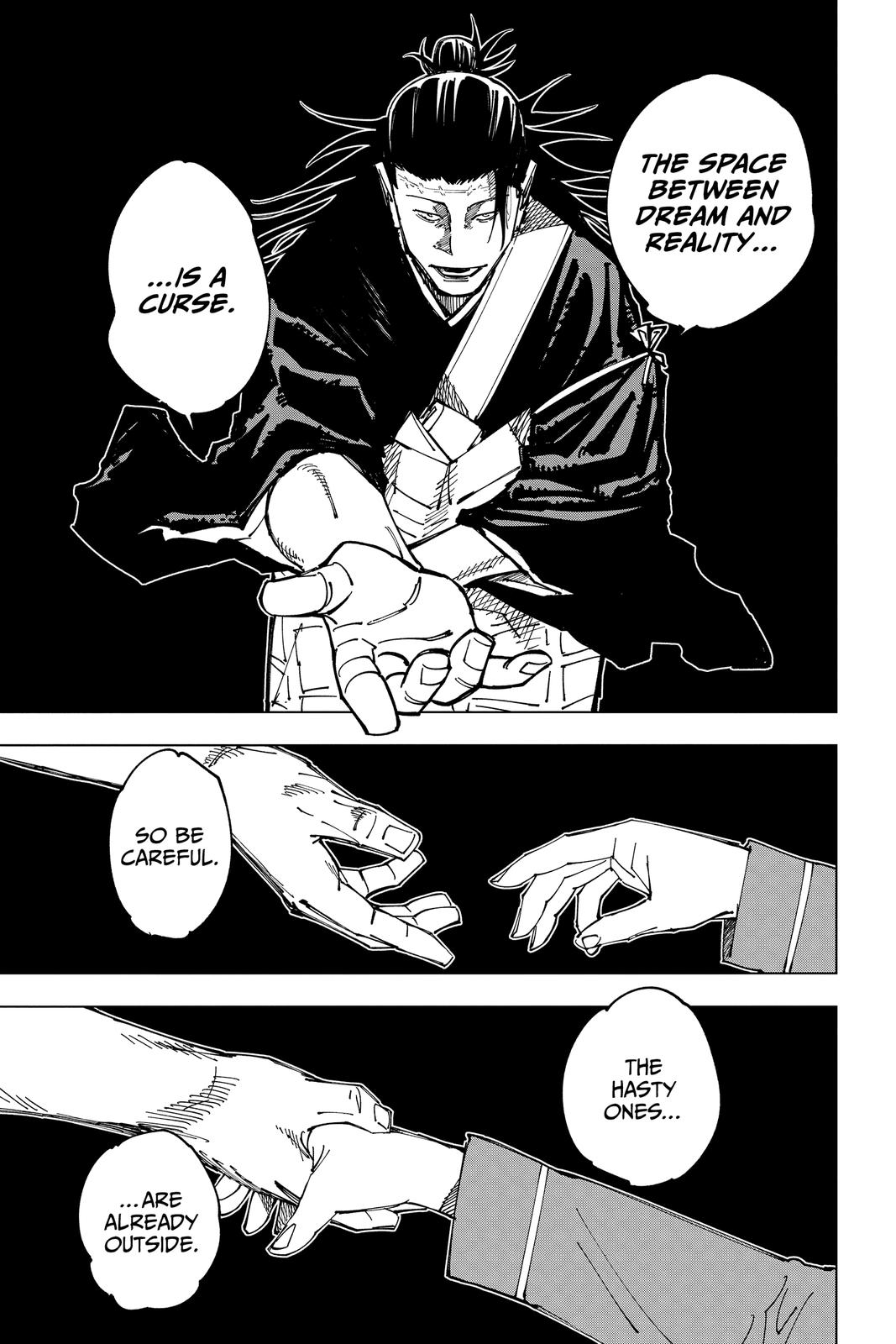 Jujutsu Kaisen Manga Chapter 160 page 5 - Colony scene