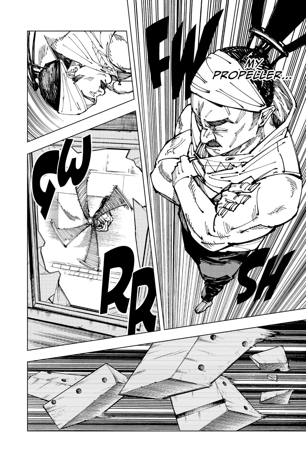 Jujutsu Kaisen Manga Chapter 162 page 12 - Tokyo No. 1 Colony, Part 2 scene