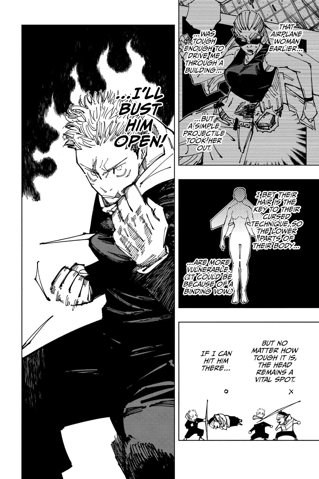 Jujutsu Kaisen Manga Chapter 162 page 14 - Tokyo No. 1 Colony, Part 2 scene