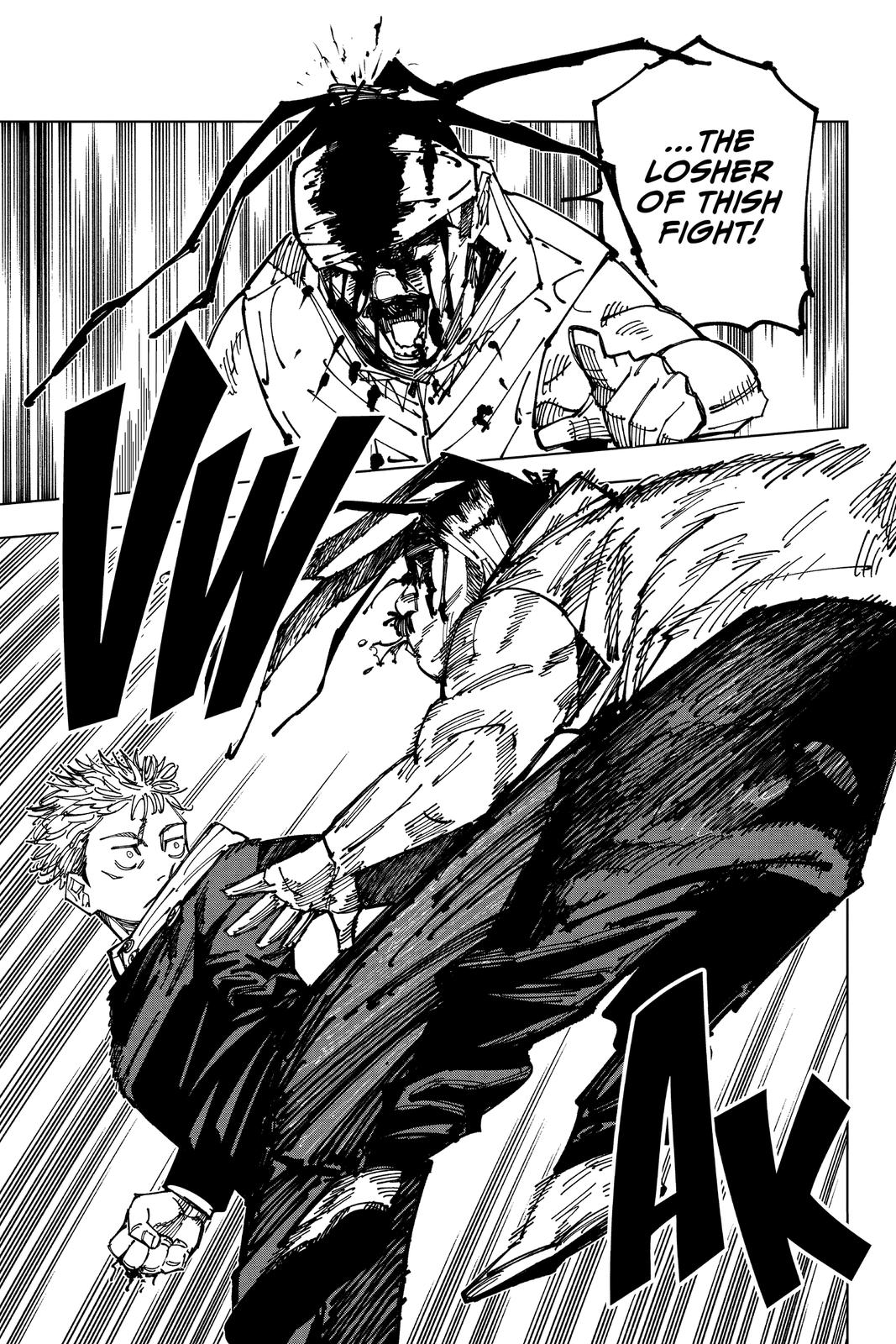 Jujutsu Kaisen Manga Chapter 162 page 17 - Tokyo No. 1 Colony, Part 2 scene