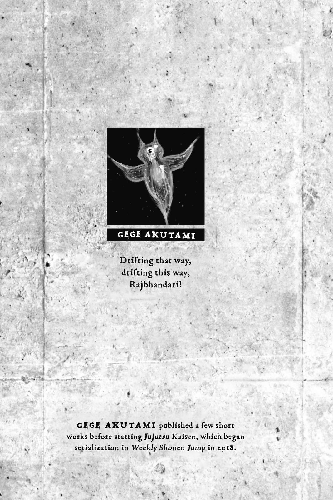 Jujutsu Kaisen Manga Chapter 162 page 2 - Tokyo No. 1 Colony, Part 2 scene