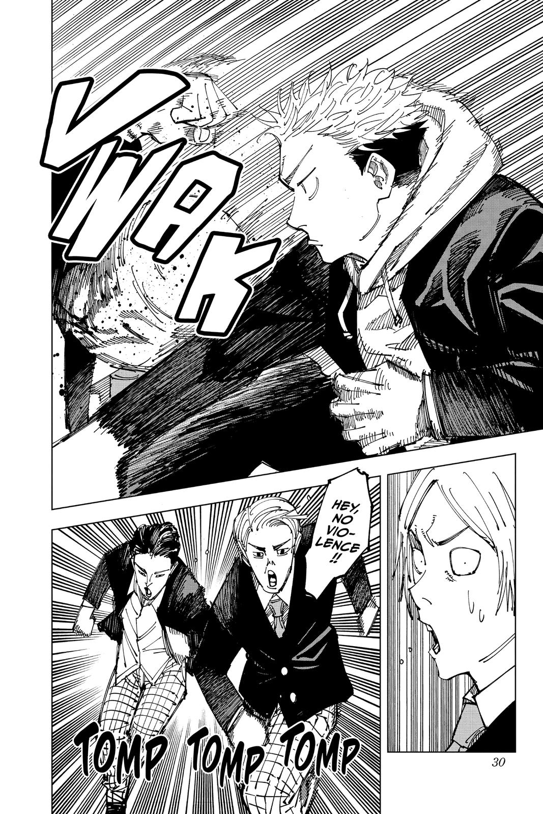 Jujutsu Kaisen Manga Chapter 163 page 4 - Tokyo No. 1 Colony, Part 3 scene
