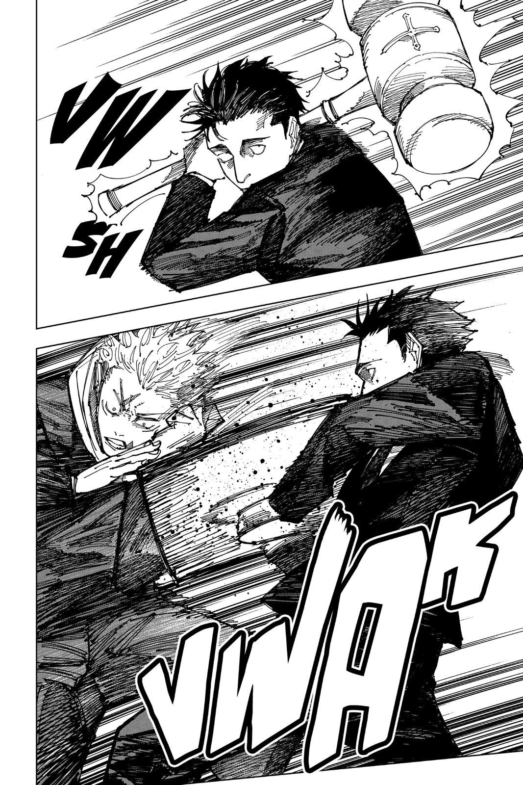 Jujutsu Kaisen Manga Chapter 164 page 17 - Tokyo No. 1 Colony, Part 4 scene