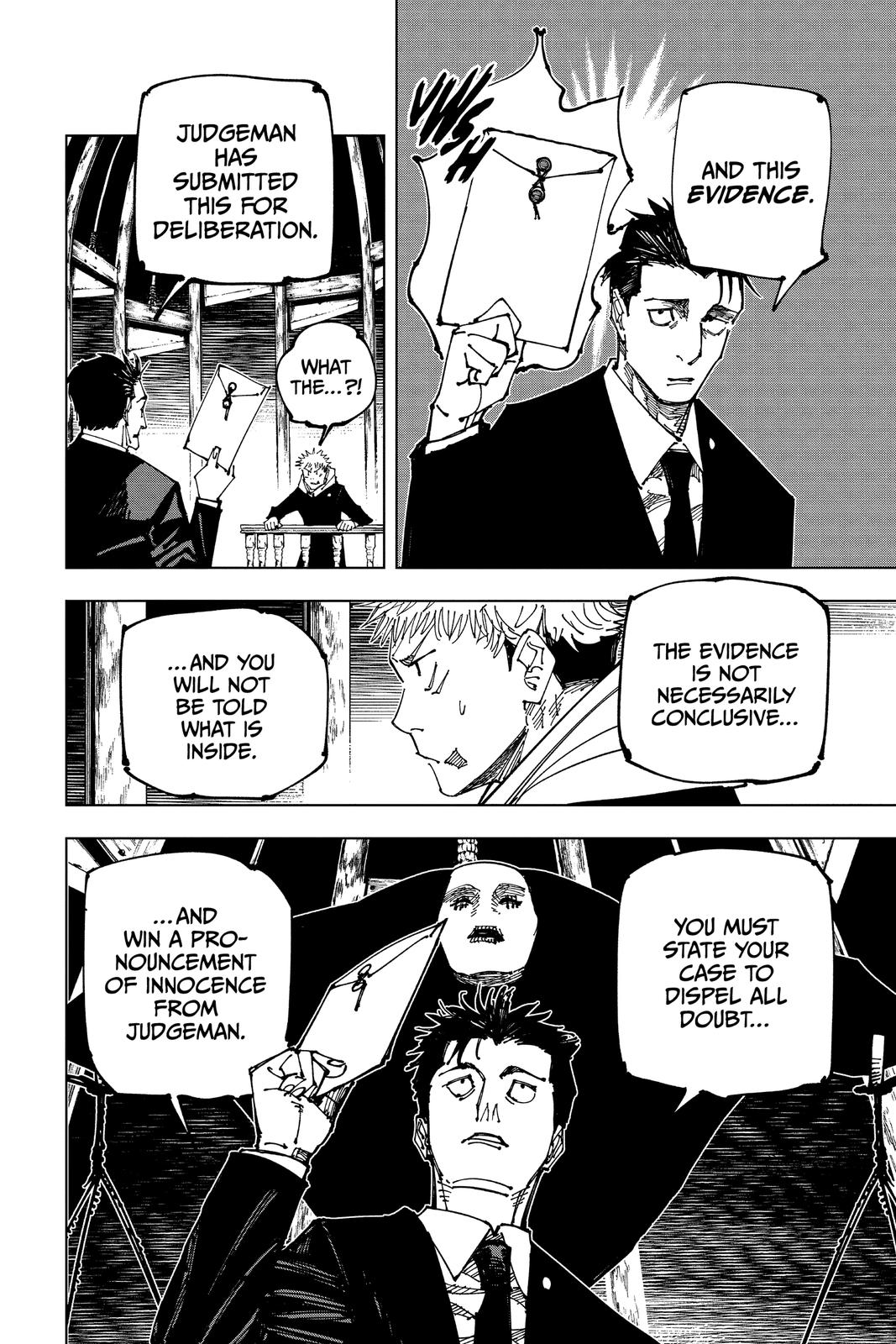 Jujutsu Kaisen Manga Chapter 164 page 5 - Tokyo No. 1 Colony, Part 4 scene