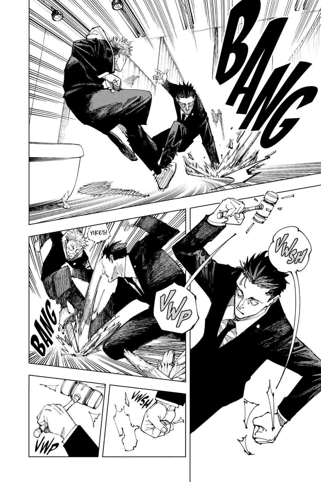 Jujutsu Kaisen Manga Chapter 165 page 2 - Tokyo No. 1 Colony, Part 5 scene