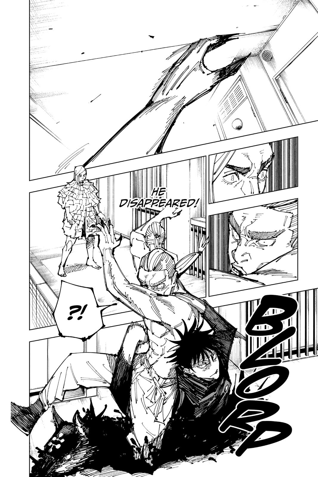 Jujutsu Kaisen Manga Chapter 167 page 14 - Tokyo No. 1 Colony, Part 7 scene