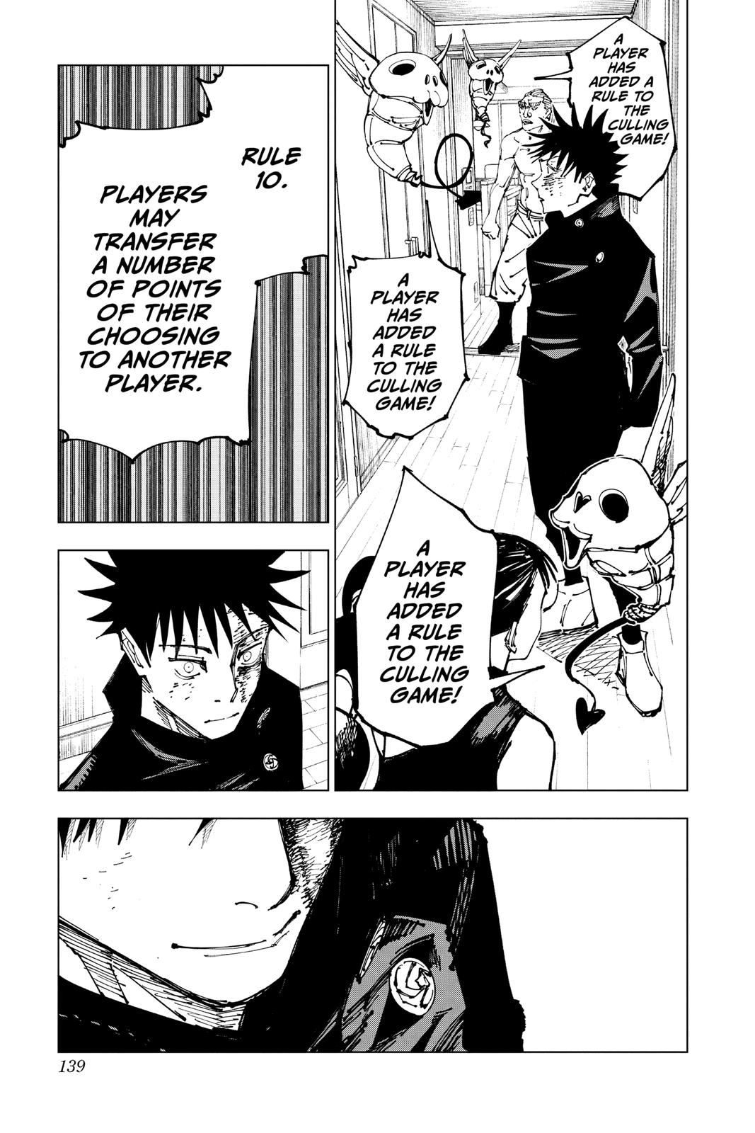 Jujutsu Kaisen Manga Chapter 168 page 13 - Tokyo No. 1 Colony, Part 8 scene