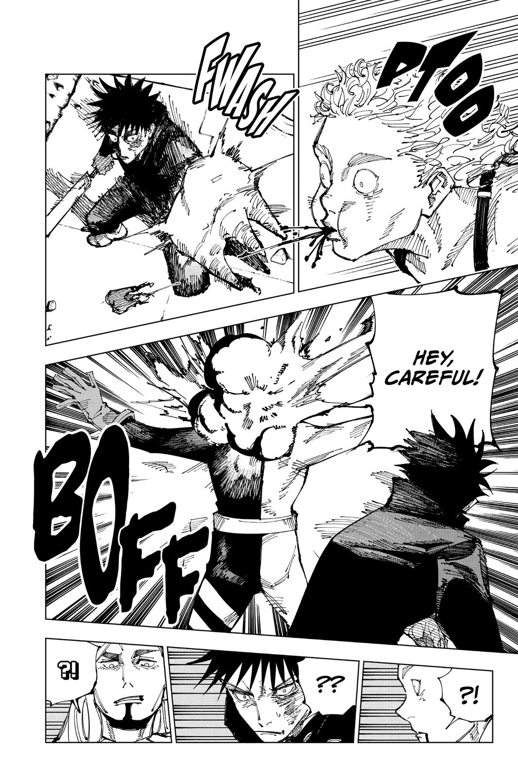 Jujutsu Kaisen Manga Chapter 168 page 20 - Tokyo No. 1 Colony, Part 8 scene