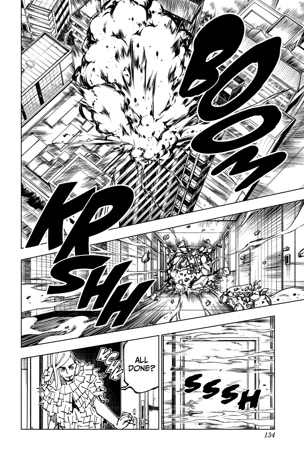 Jujutsu Kaisen Manga Chapter 168 page 8 - Tokyo No. 1 Colony, Part 8 scene