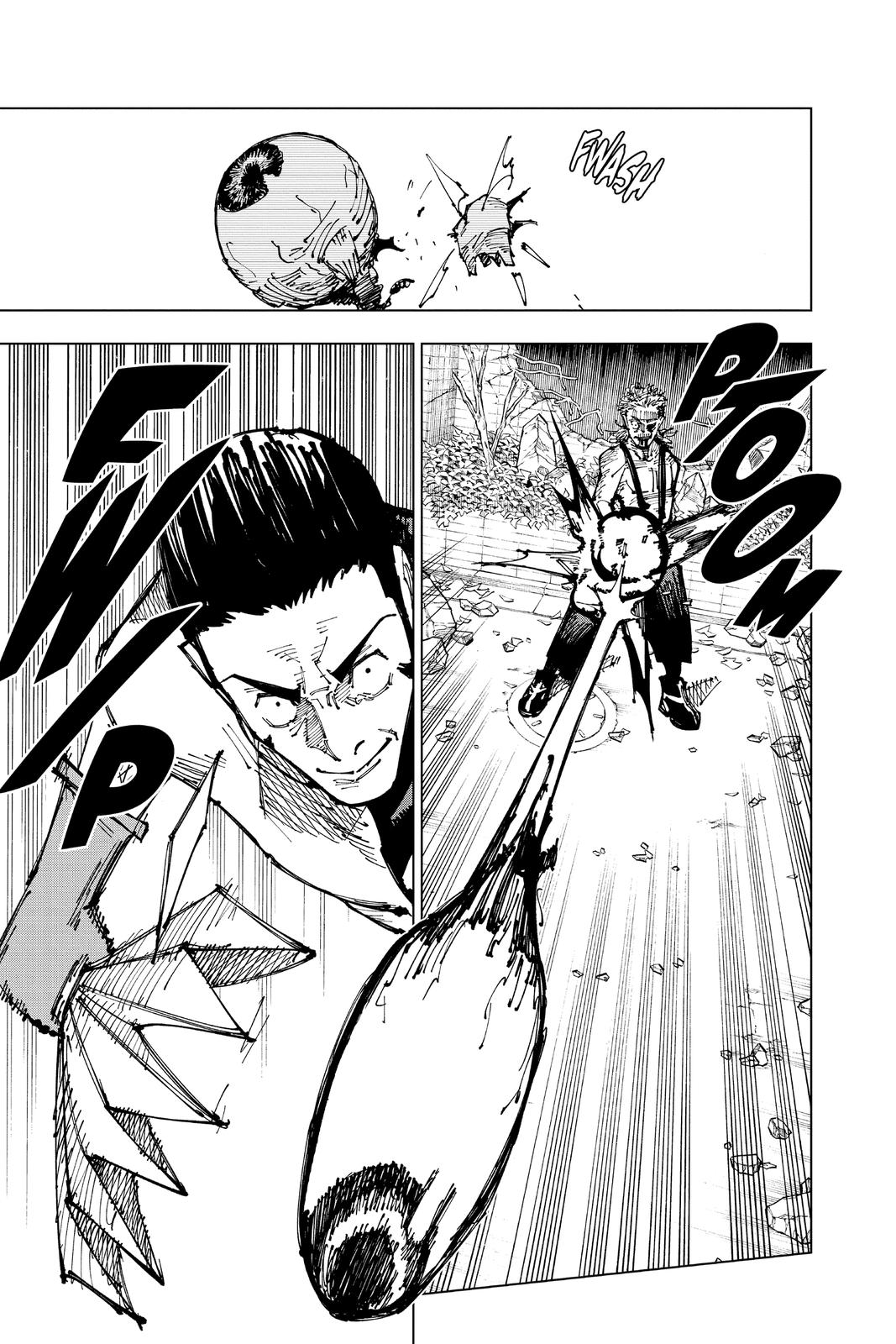 Jujutsu Kaisen Manga Chapter 169 page 12 - Tokyo No. 1 Colony, Part 9 scene