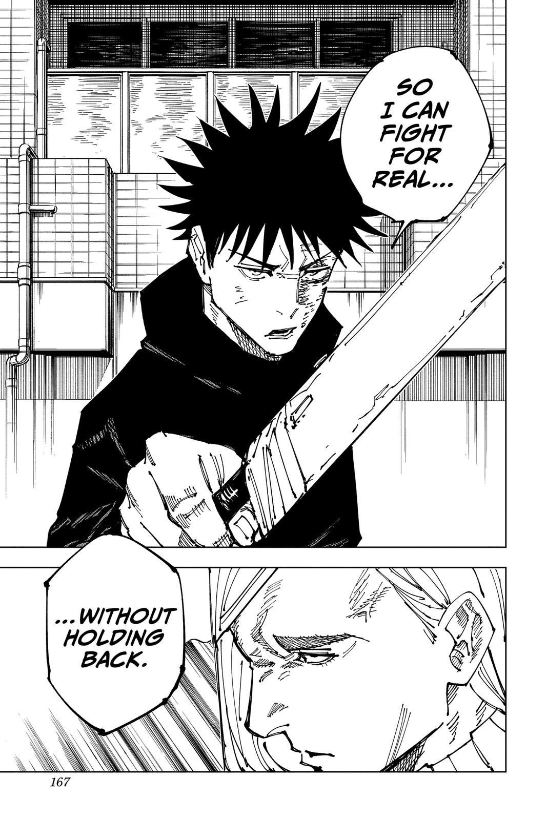 Jujutsu Kaisen Manga Chapter 169 page 18 - Tokyo No. 1 Colony, Part 9 scene