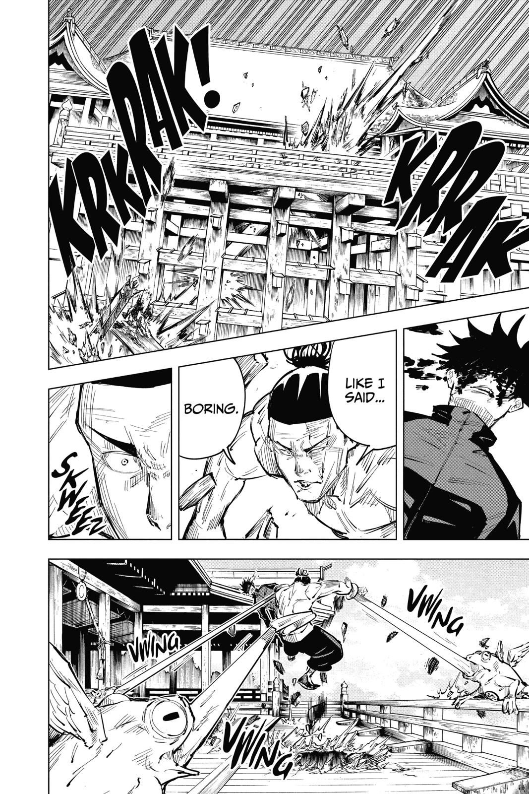 Jujutsu Kaisen Manga Chapter 17 page 20 - Boredom scene