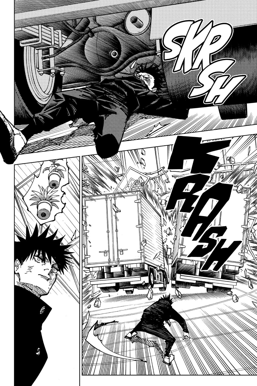 Jujutsu Kaisen Manga Chapter 170 page 14 - Tokyo No. 1 Colony, Part 10 scene