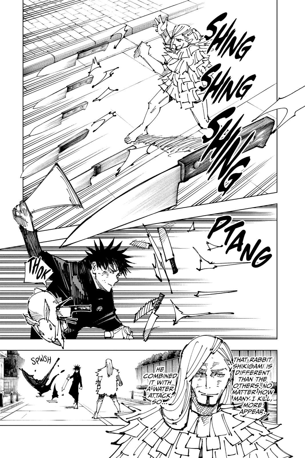 Jujutsu Kaisen Manga Chapter 170 page 5 - Tokyo No. 1 Colony, Part 10 scene