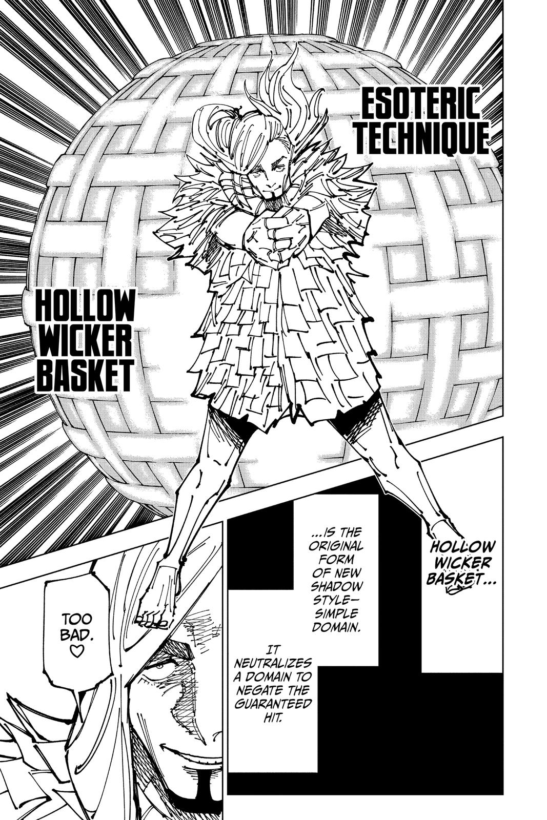 Jujutsu Kaisen Manga Chapter 171 page 3 - Tokyo No. 1 Colony, Part 11 scene